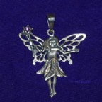 Magic Fairy Silver Pendant